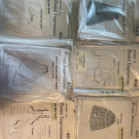 Period Impressions Sewing Patterns Civil War - Picture 1 of 4